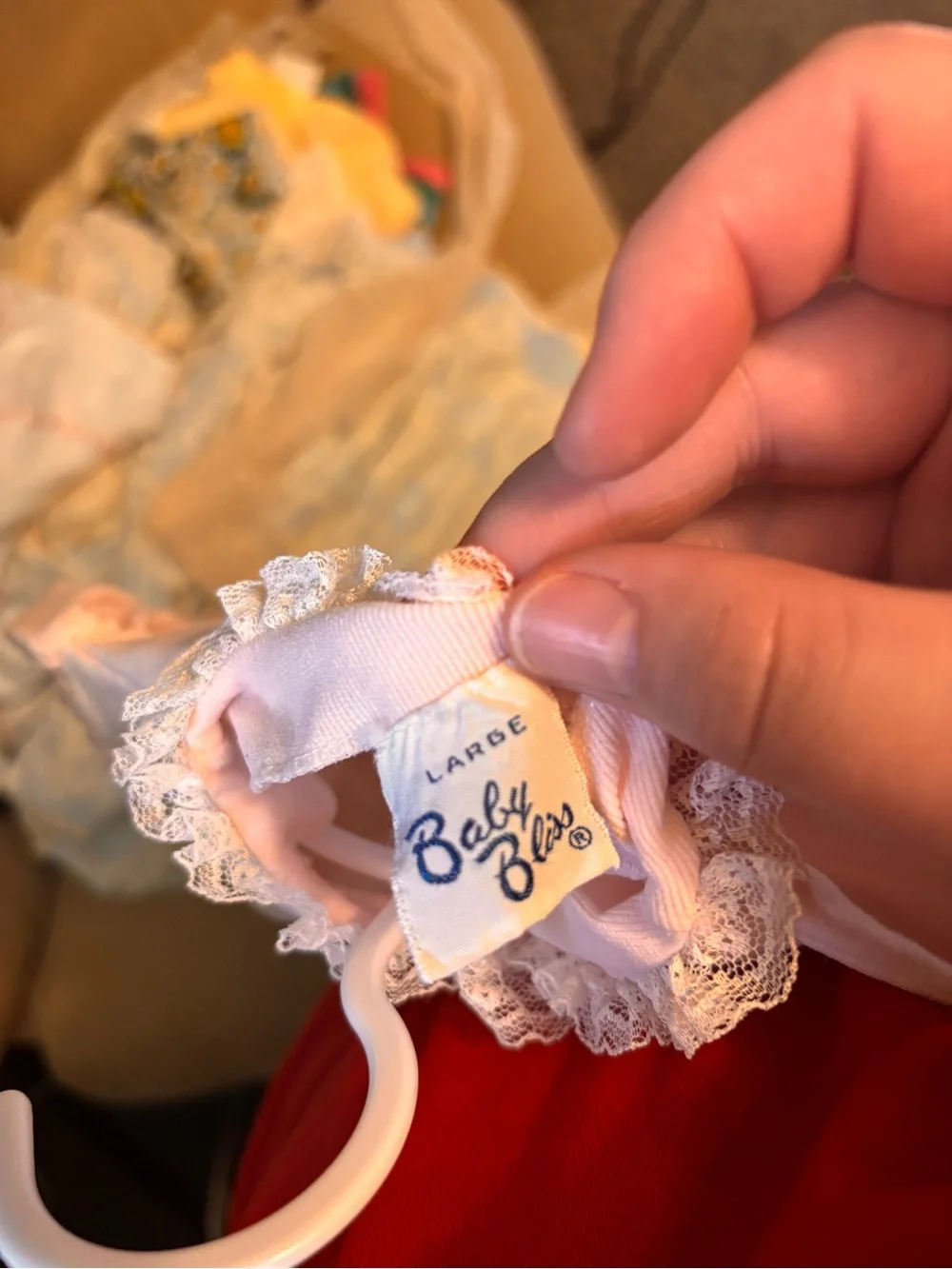 Vintage Baby Bliss Pink Lace Bubble Romper | Heirloom Baby Girl |  3-6 mo